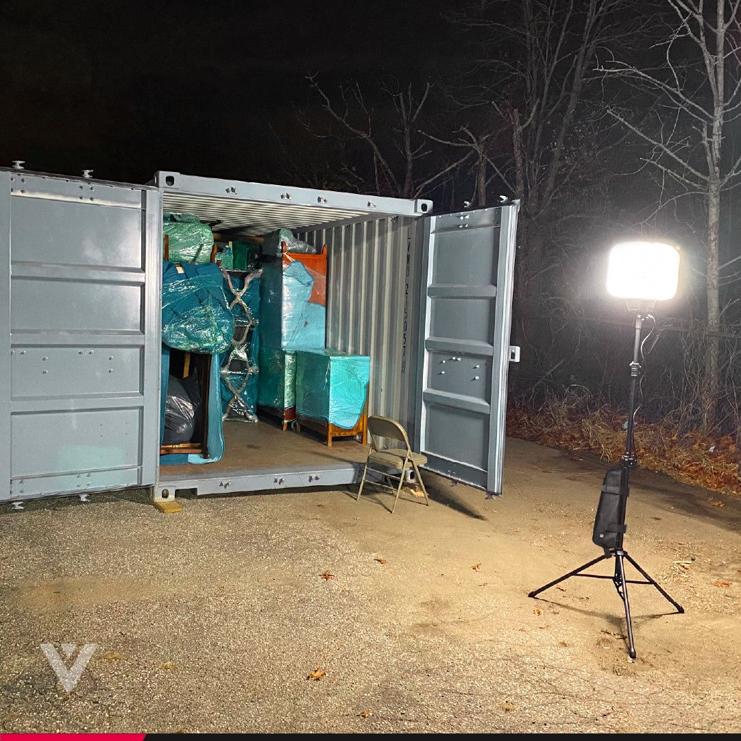 13,000 Lumens LED Glare-Free Diffused Work Light Kit