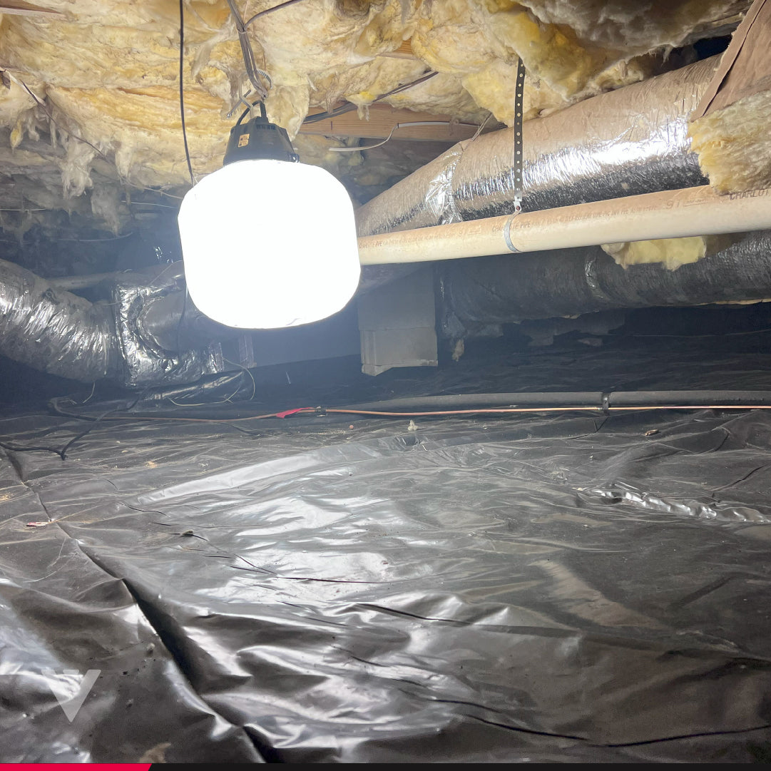 7,800 Lumens LED Glare-Free Diffused Work Light Kit