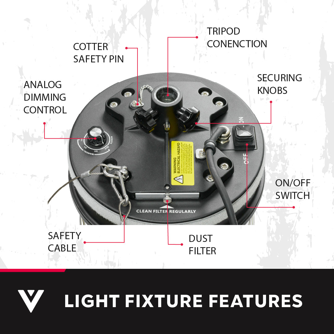 135,000 Lumens High Efficiency LED Glare-Free Diffused Work Light Tower Kit
