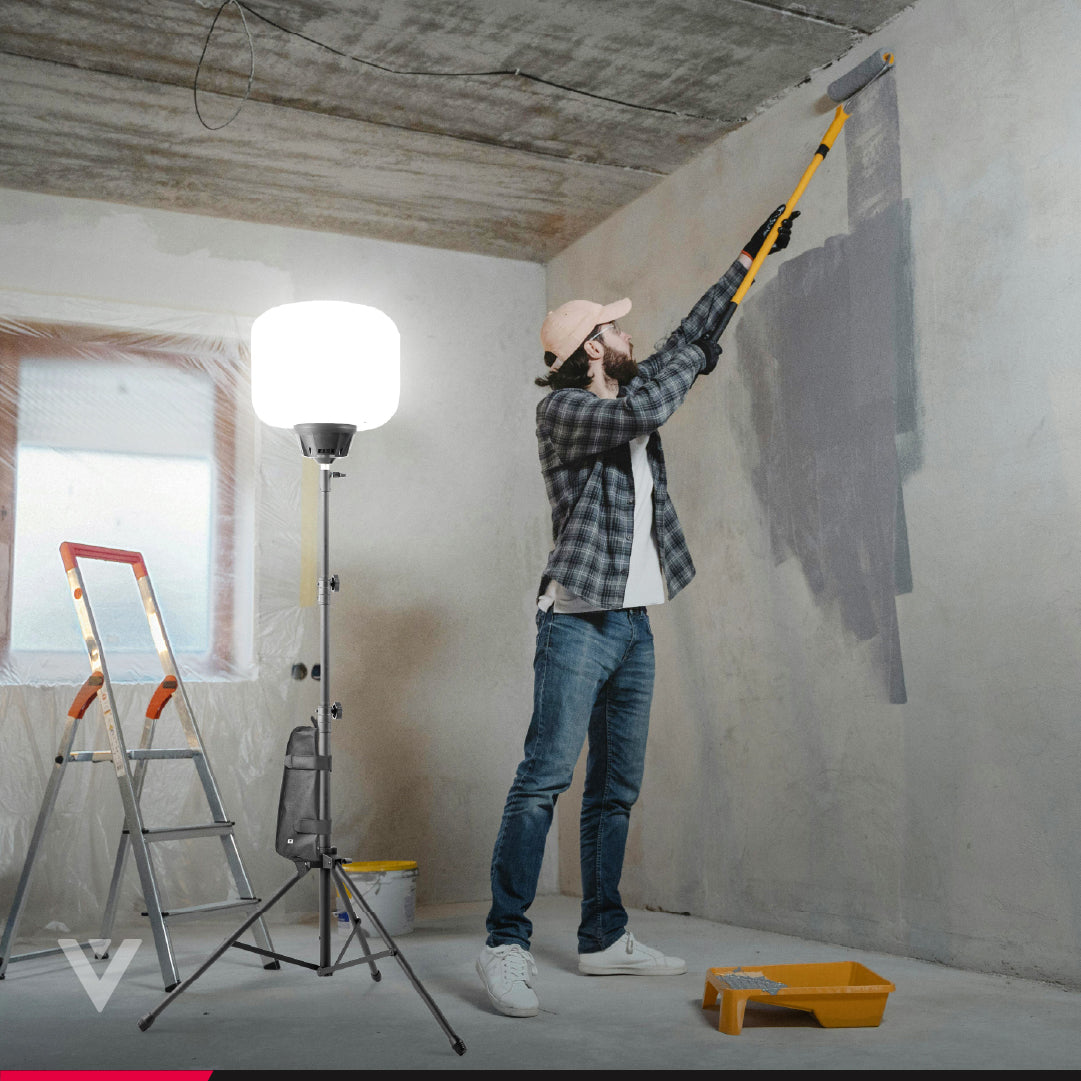 13,000 Lumens LED Glare-Free Diffused Work Light Kit