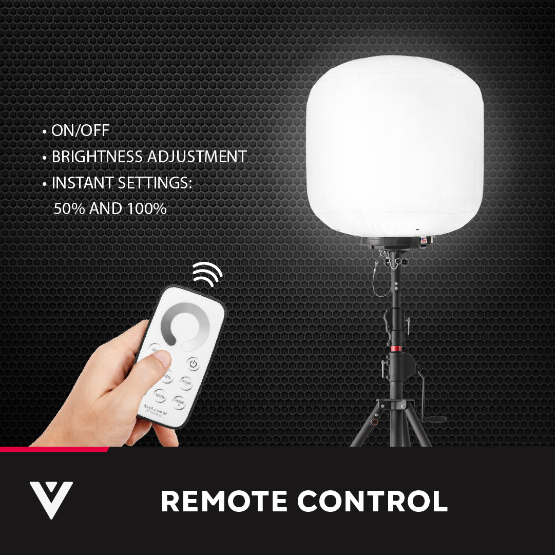 135,000 Lumens High Efficiency LED Glare-Free Diffused Work Light Tower Kit