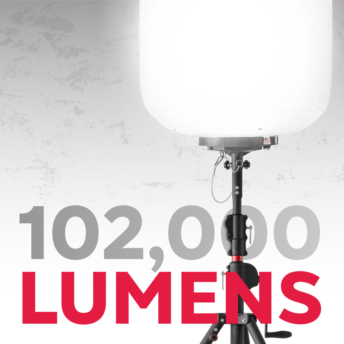 102,000 Lumens LED Balloon Light Tower