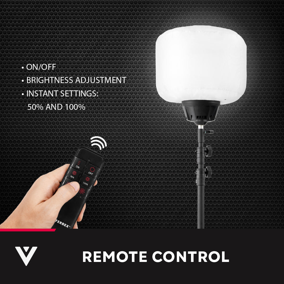 13,000 Lumens LED Glare-Free Diffused Work Light Kit
