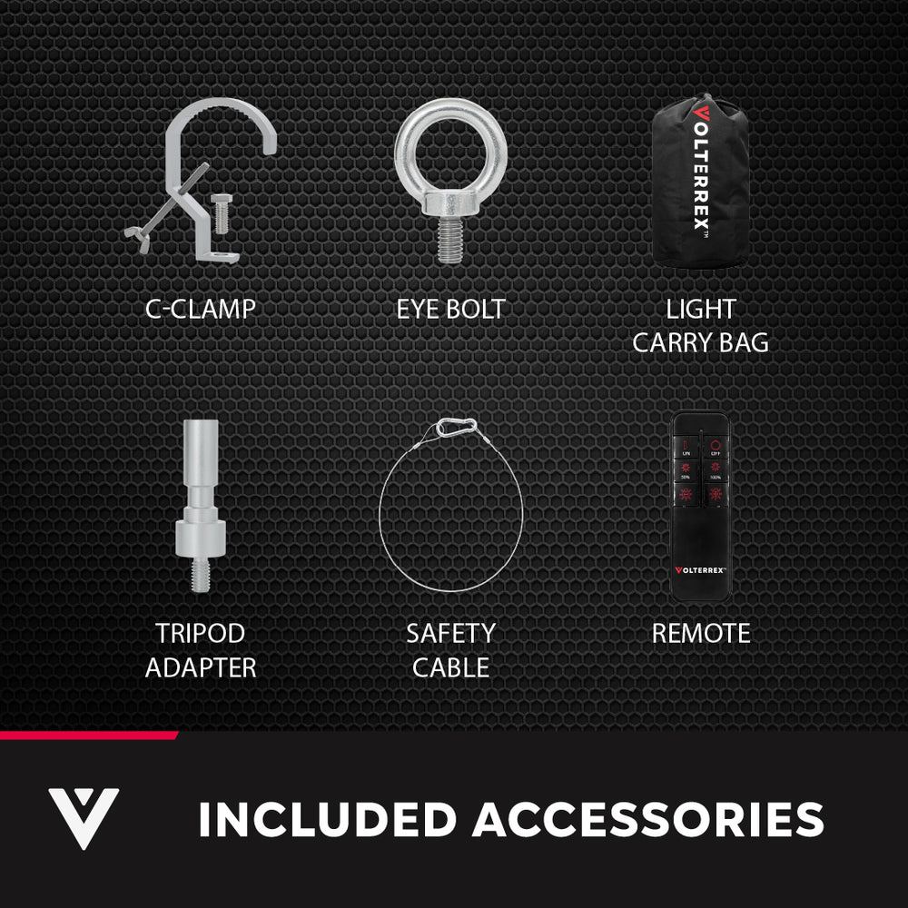 7,800 Lumens LED Glare-Free Diffused Work Light Fixture